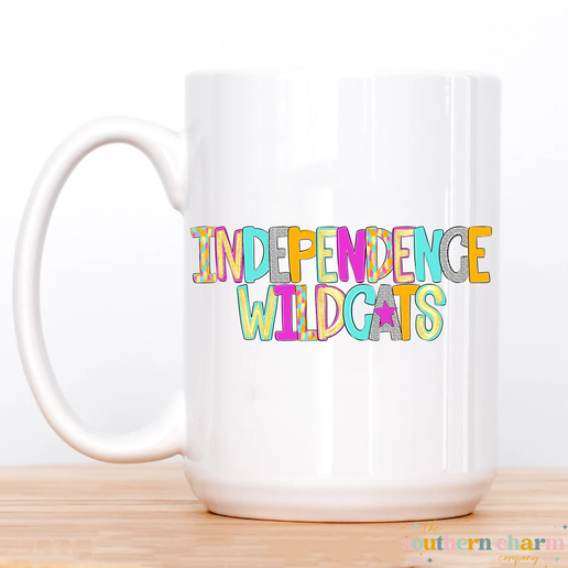Bright Poppy Mascot Coffee Mug