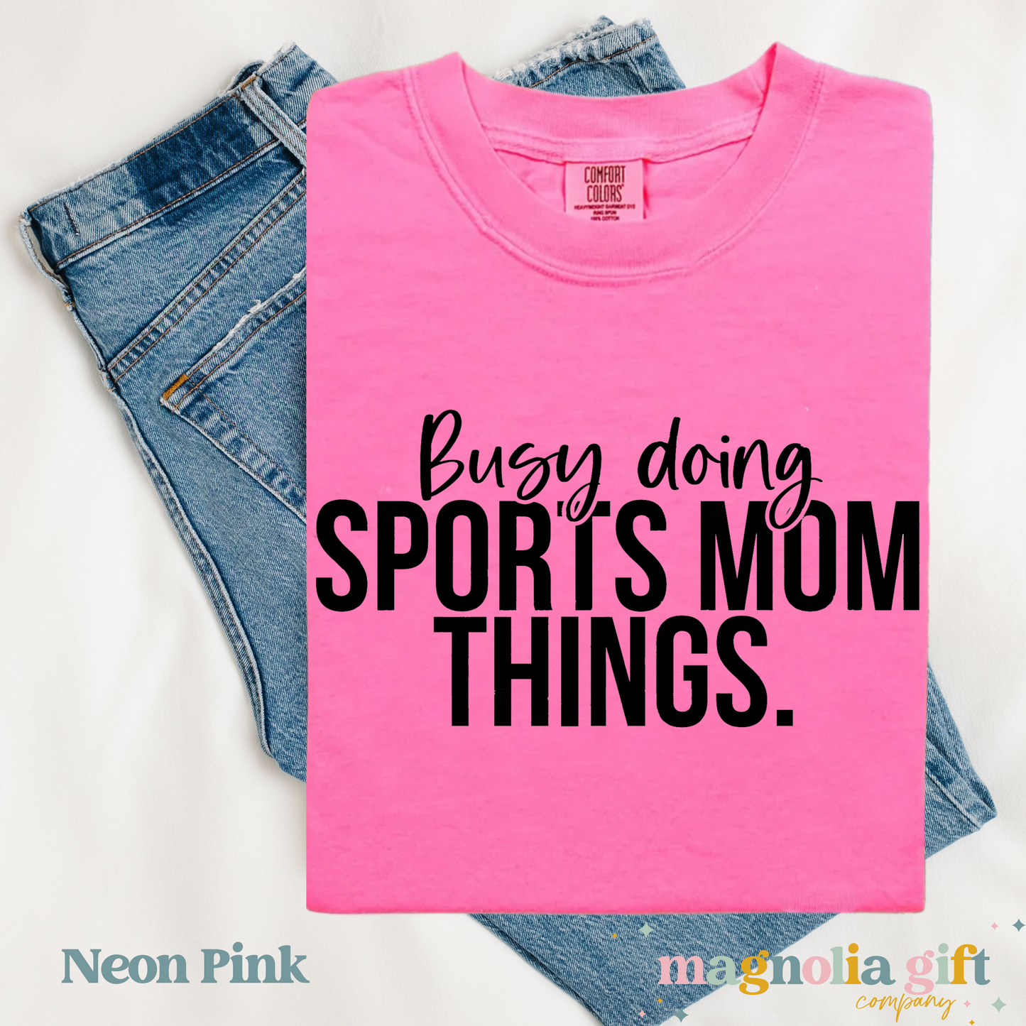 Busy Sports Mom Tee