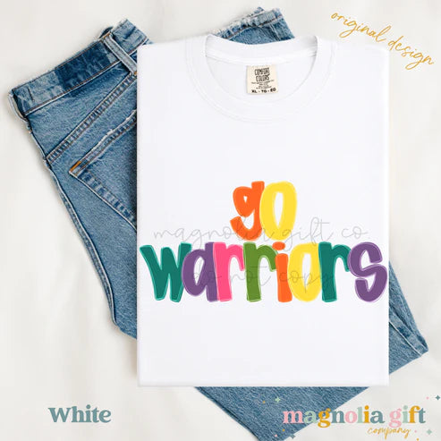 Colorful Go Mascot Tee