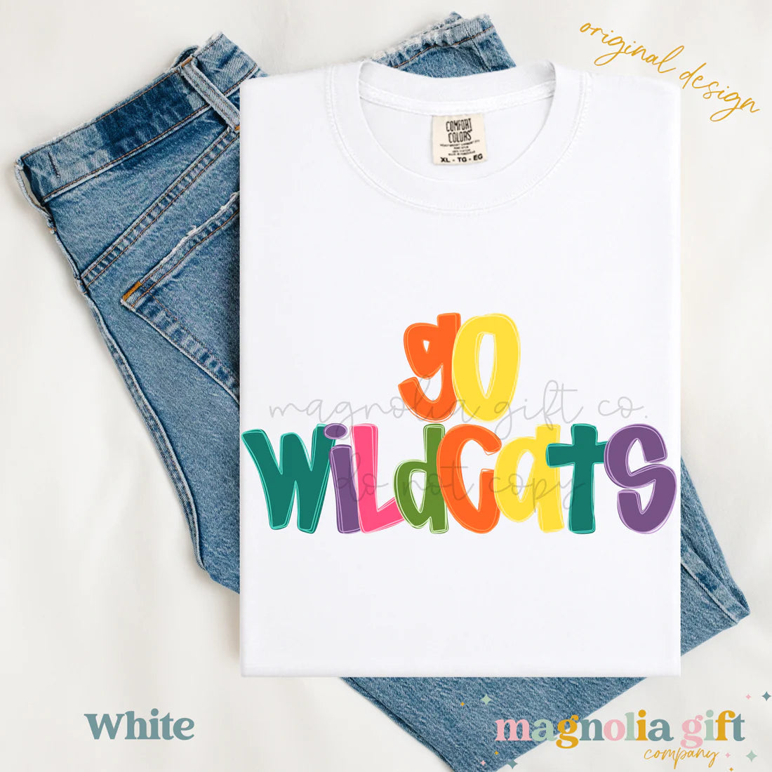 Colorful Go Mascot Tee