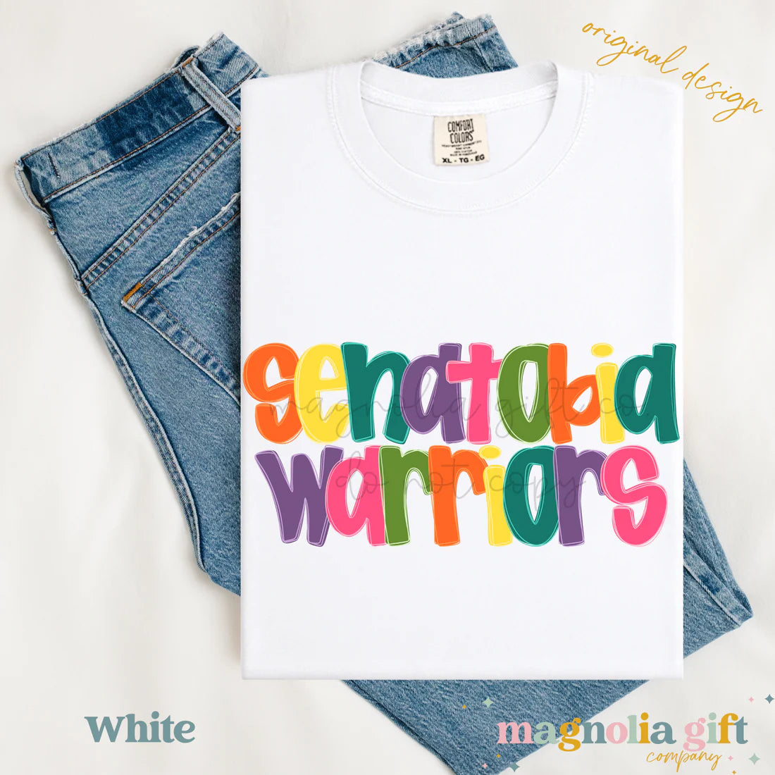 Colorful Mascot Tee