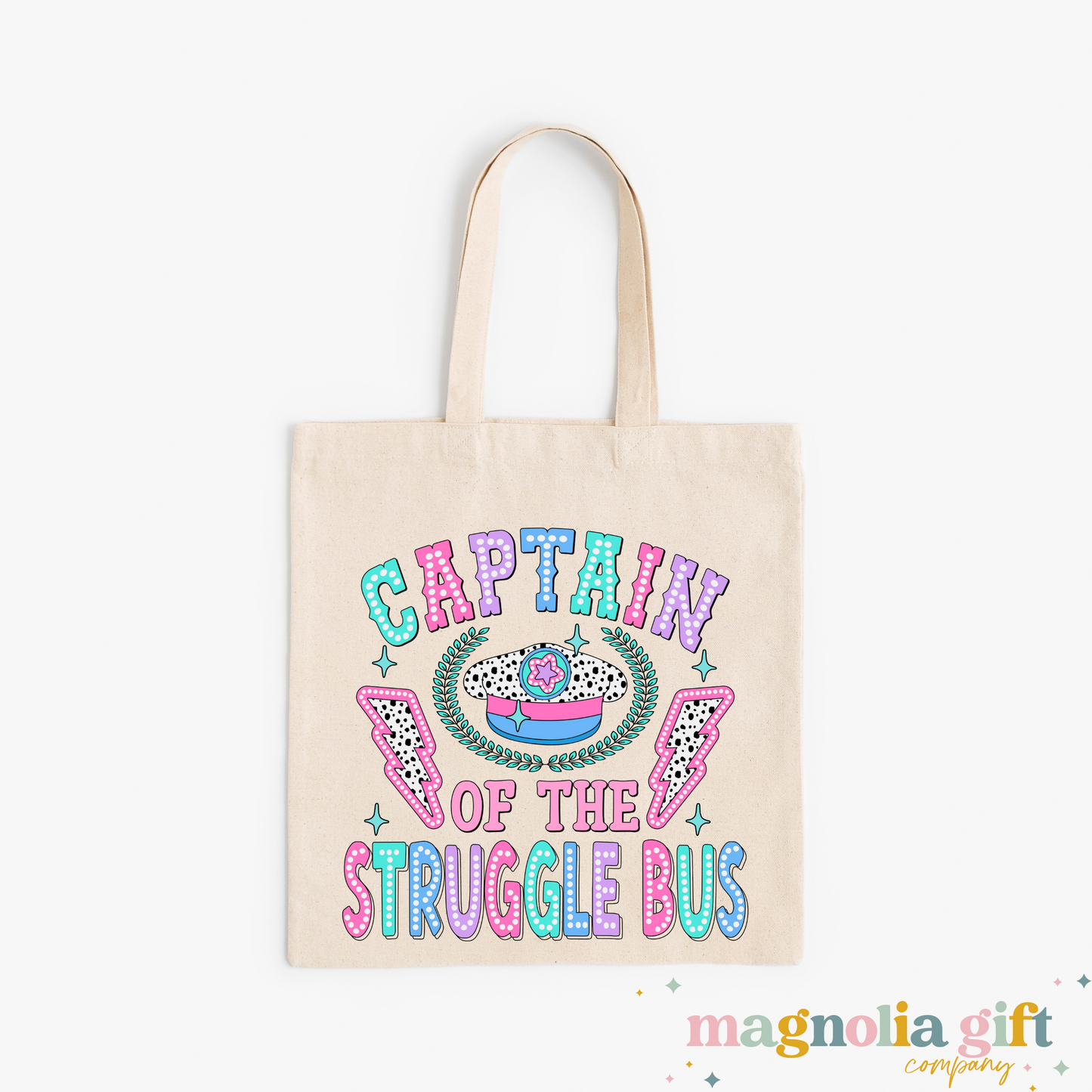Captain Of The Struggle Bus Tote Bag