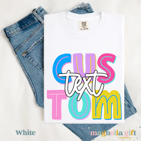 Chunky Bright Mascot Tee