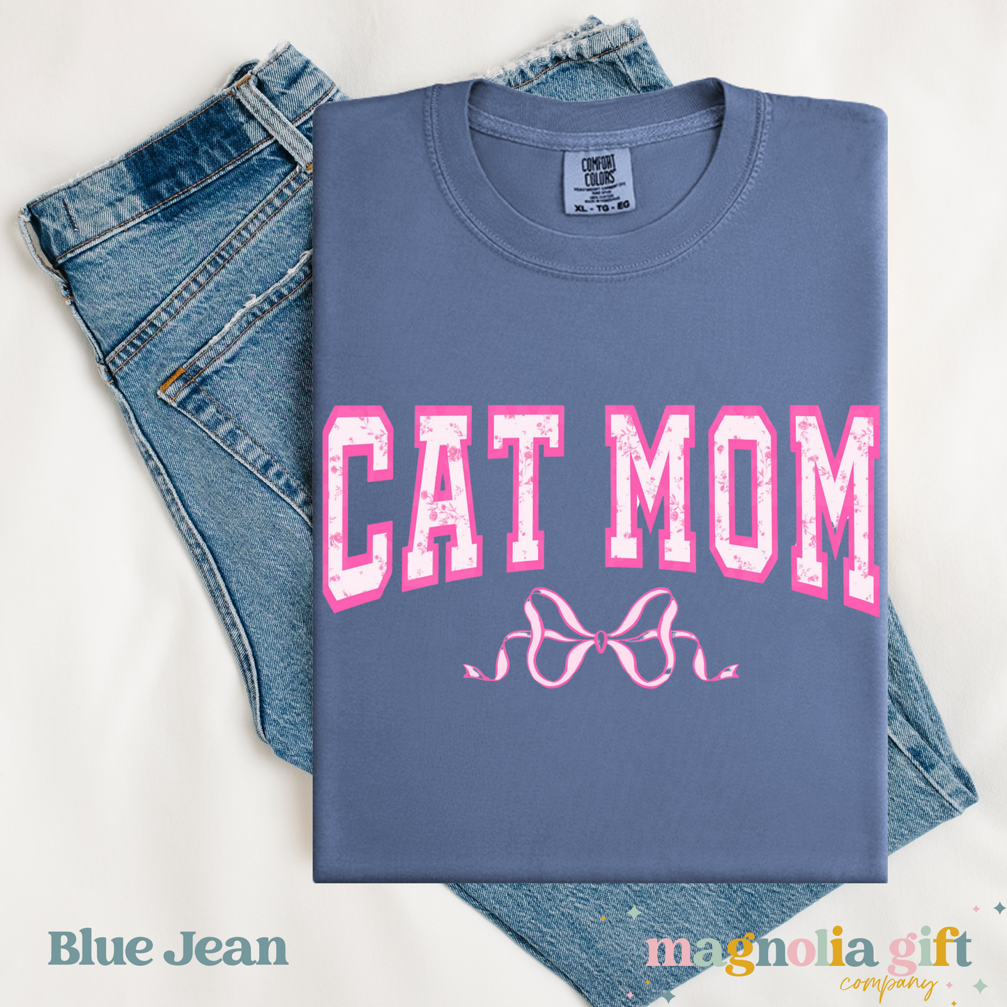 Coquette Cat Mom Tee
