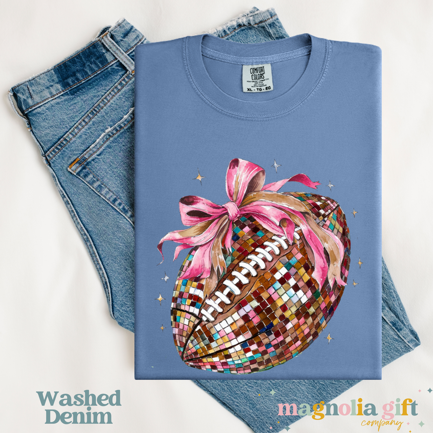 Disco Football Tee