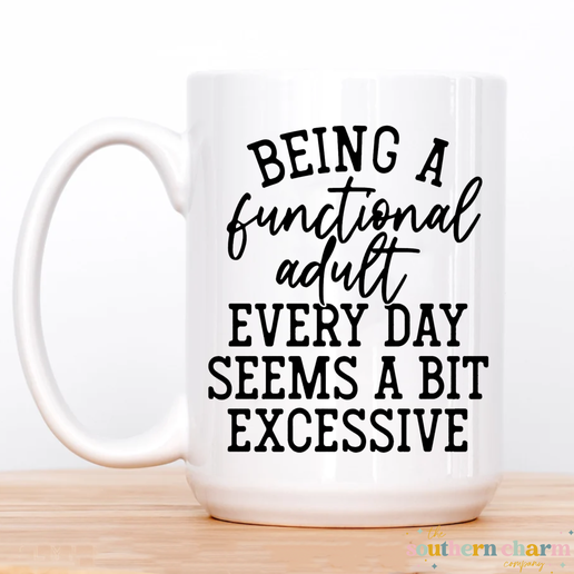 Functional Adult Coffee Mug