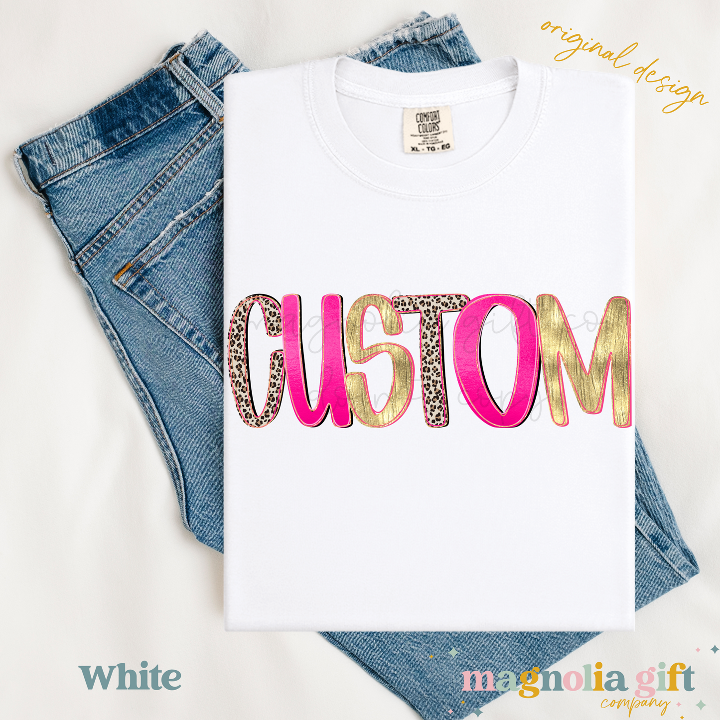 Leopard City Tee