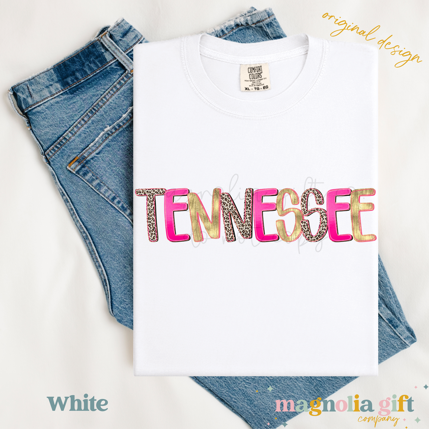 Leopard State Tee
