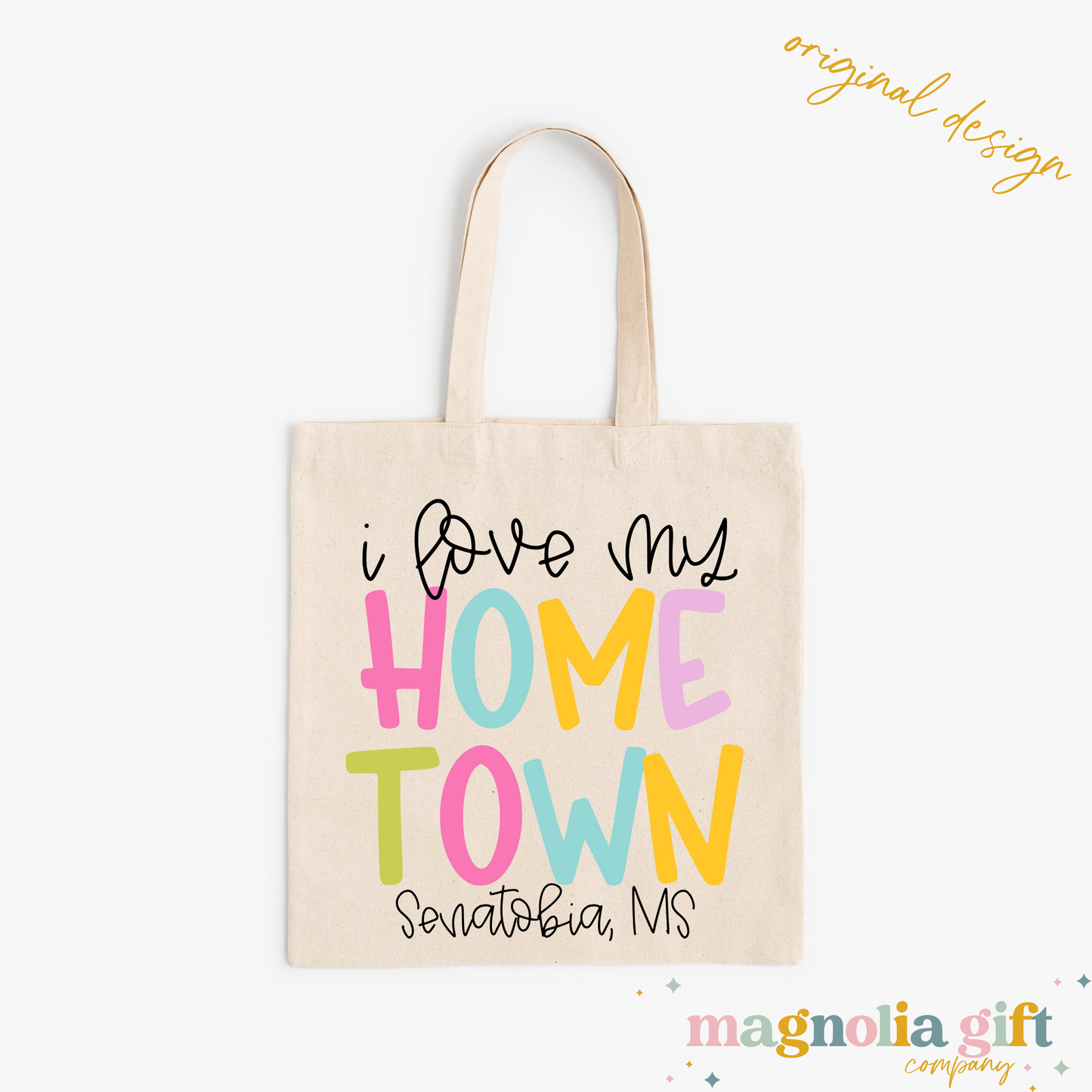 Love My Hometown Tote Bag