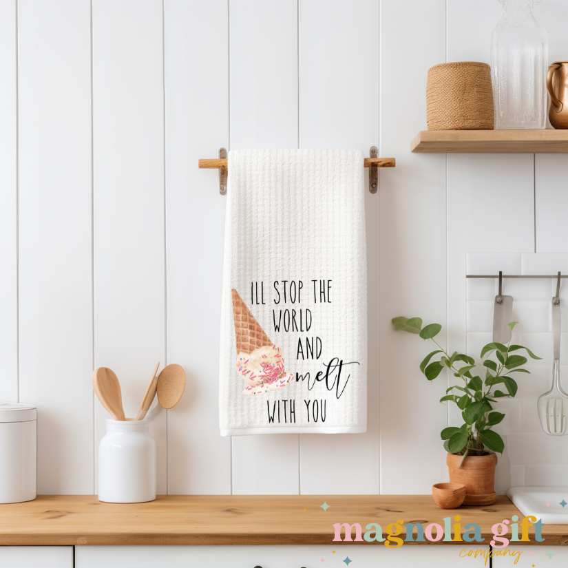 Melt With You Tea Towel