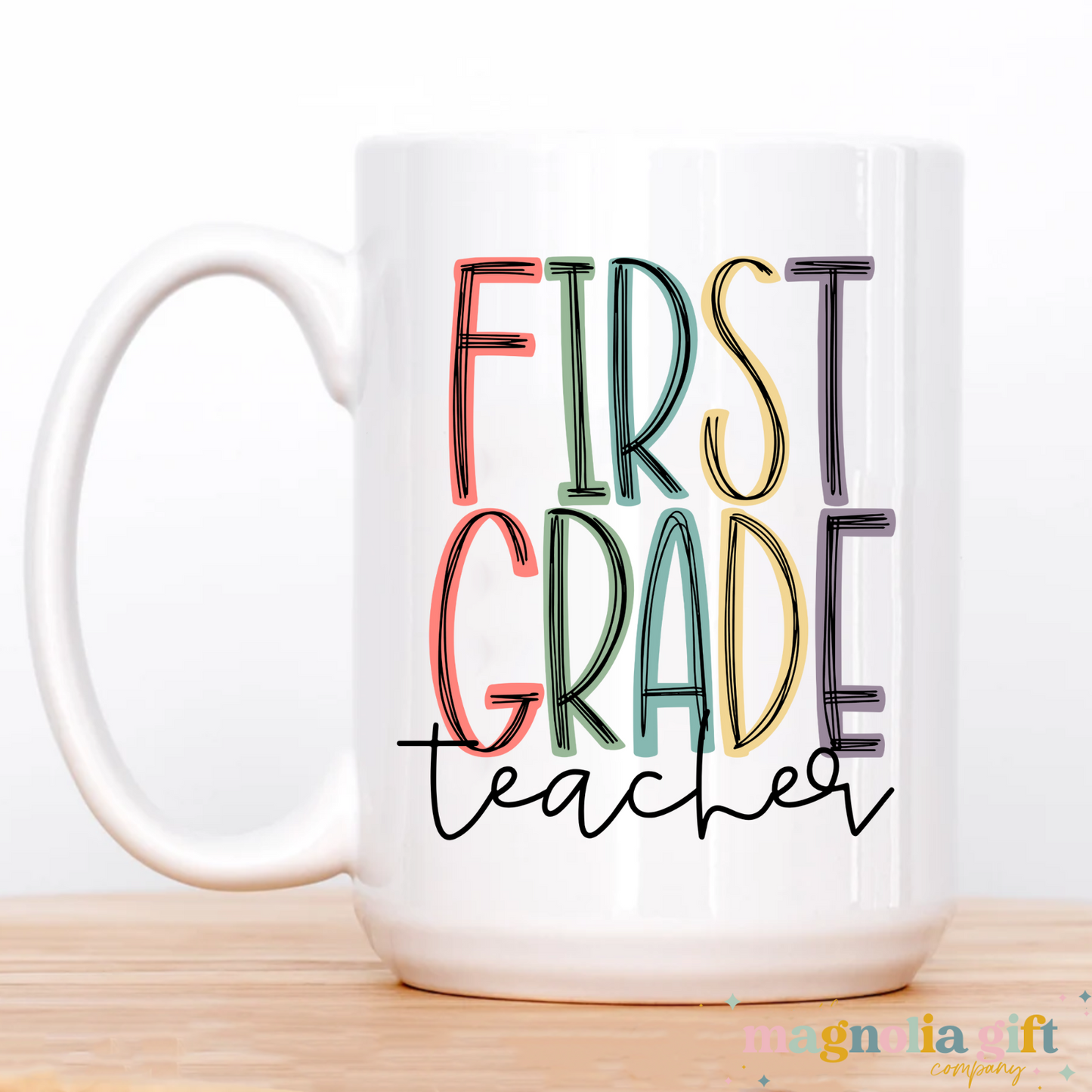 Muted Custom Grade/Teacher Coffee Mug