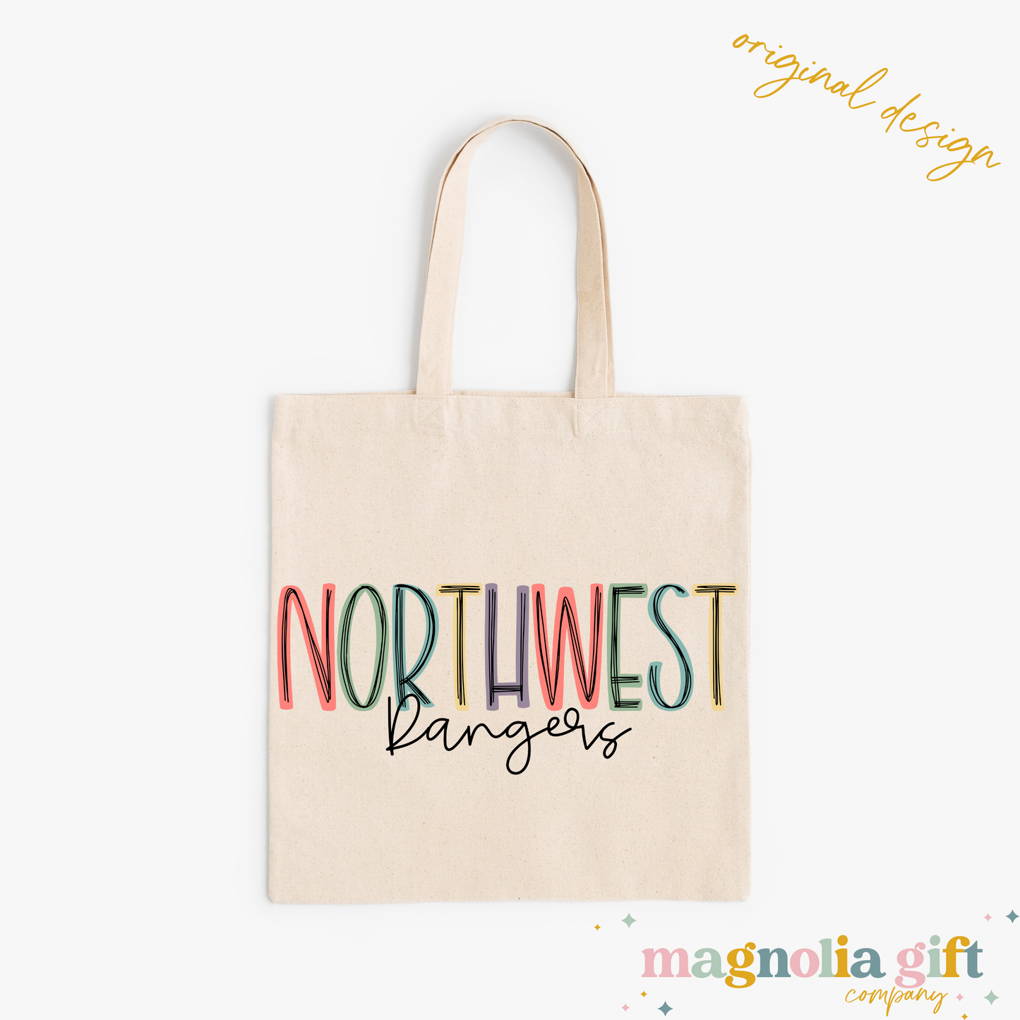 Muted Mascot Tote Bag