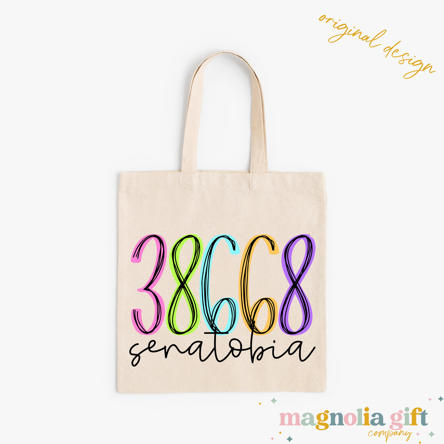 Neon Zip/City Tote Bag