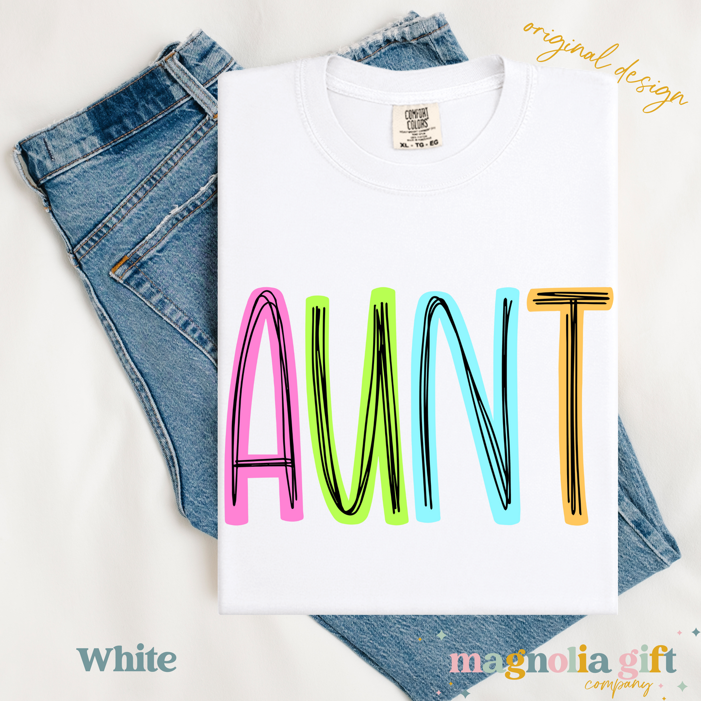 Neon Family Title Tee