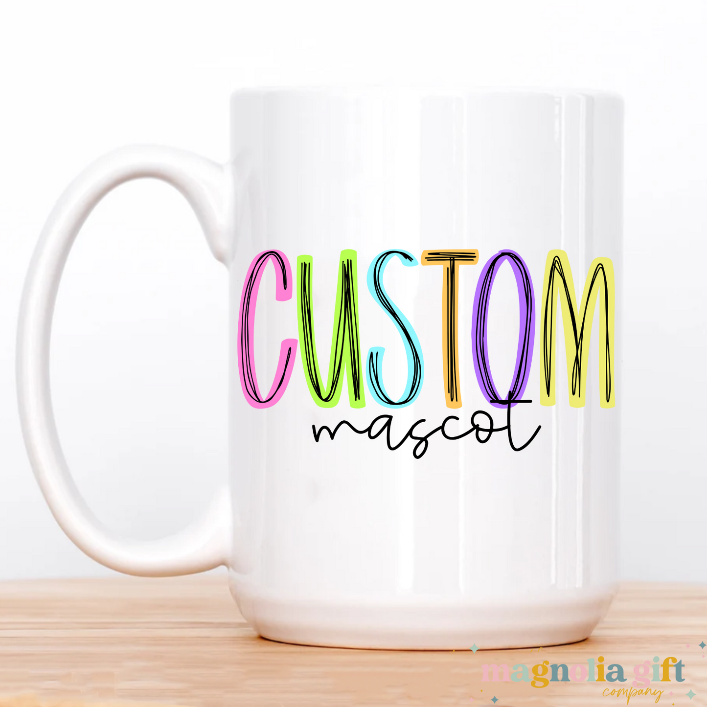 Neon Mascot Coffee Mug