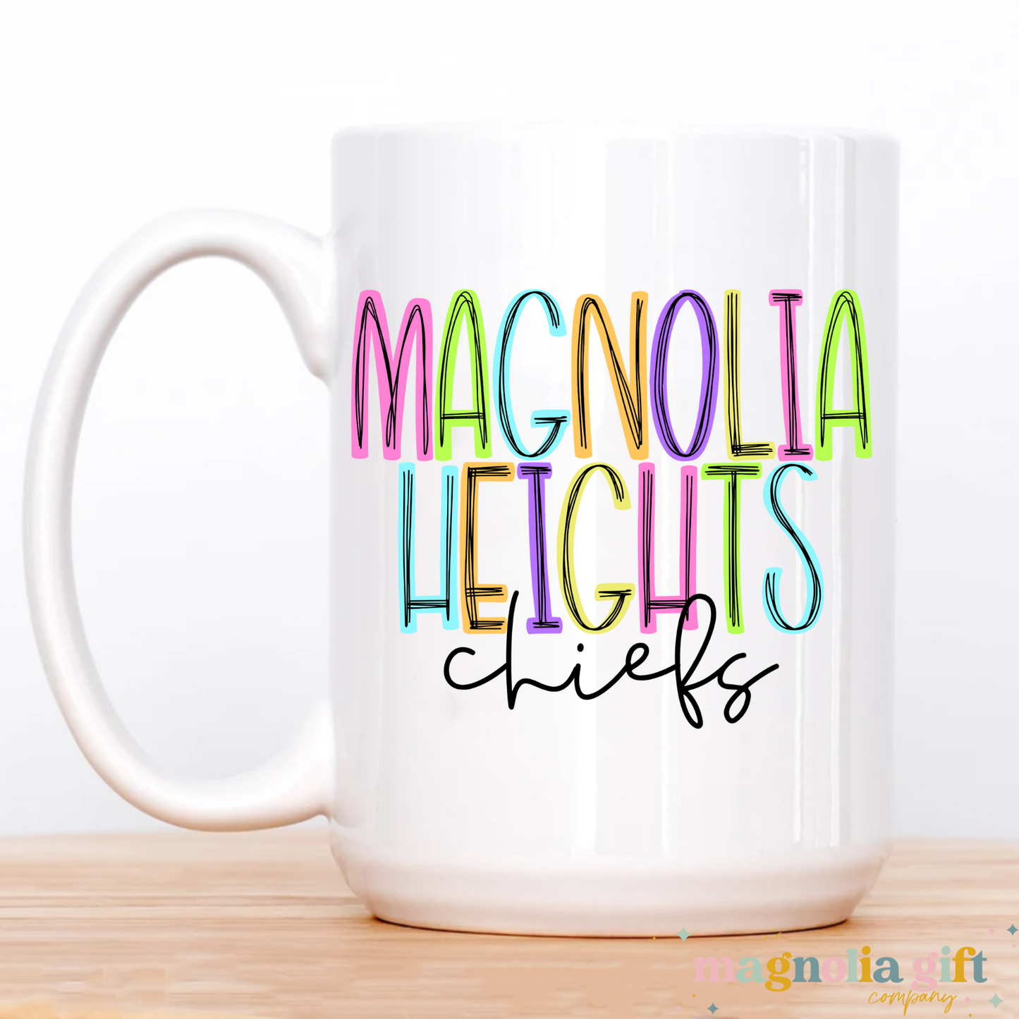 Neon Mascot Coffee Mug