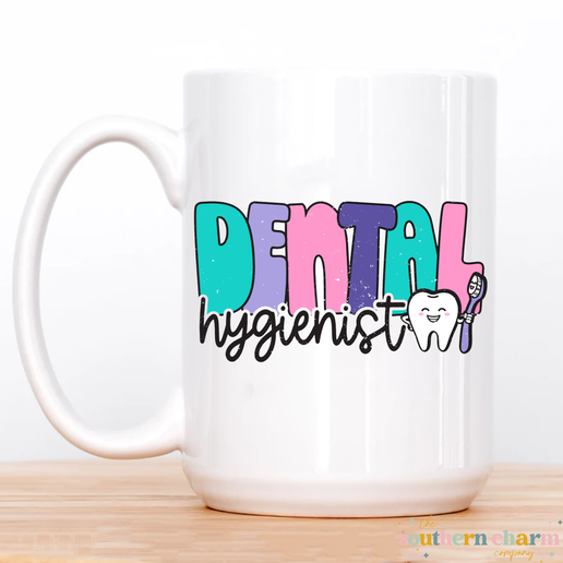 Retro Dental Hygienist Coffee Mug