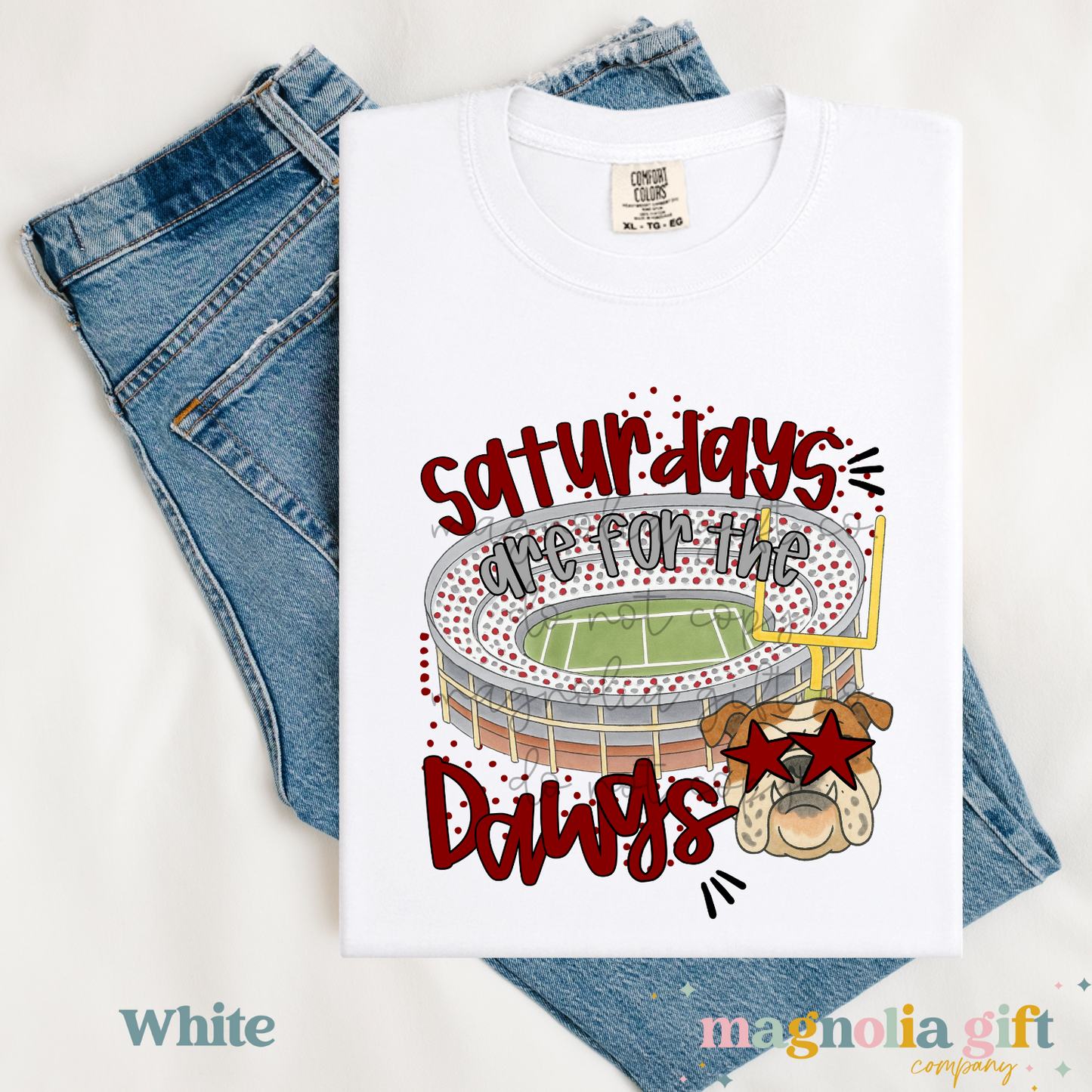 Saturdays Are For The Dawgs Tee