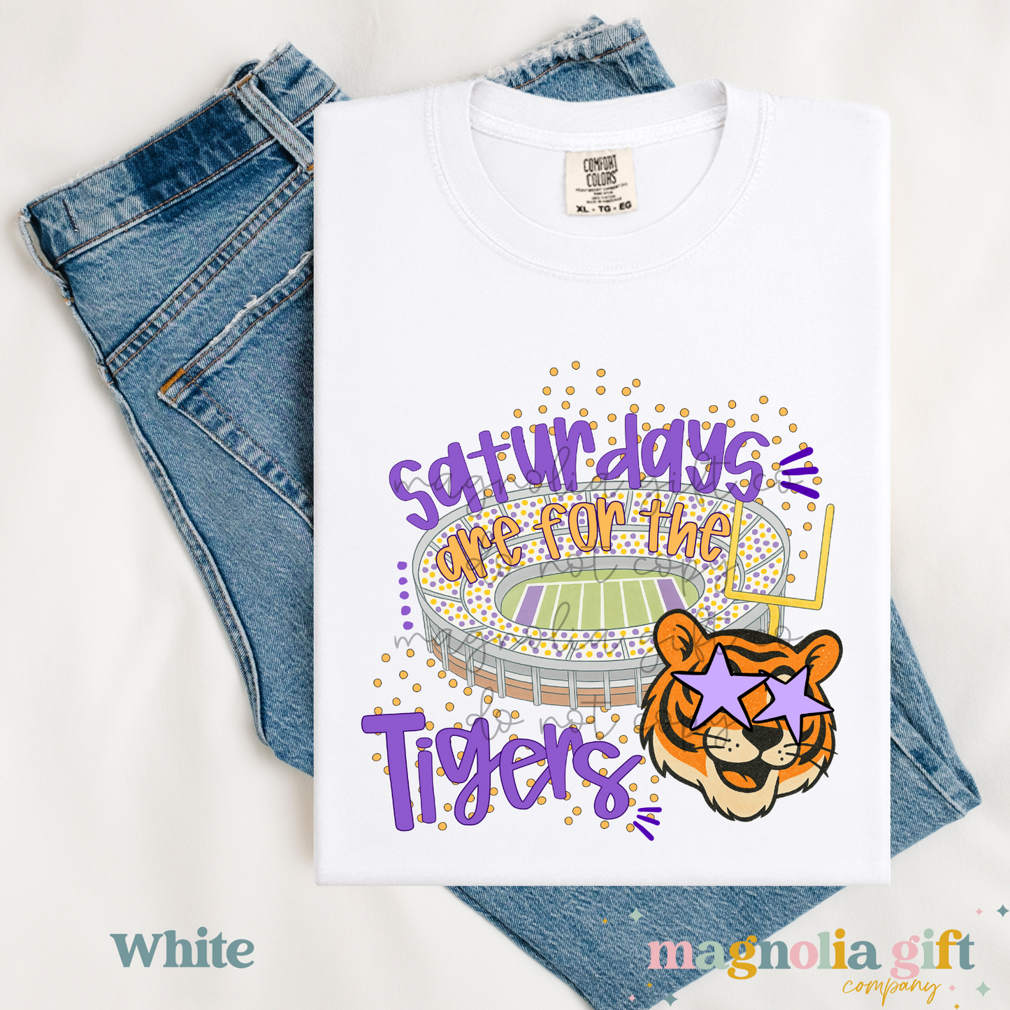Saturdays Are For The Tigers Tee