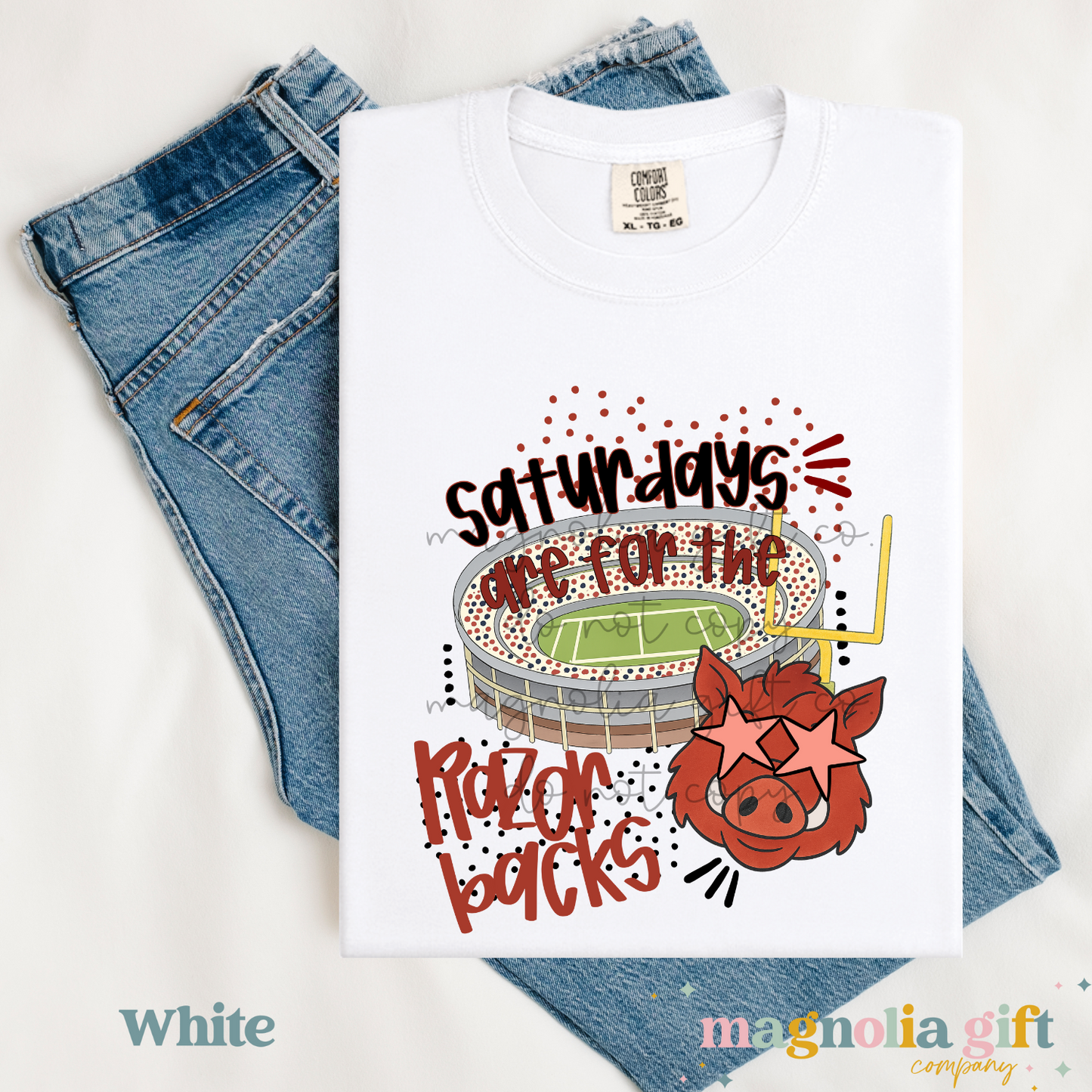 Saturdays Are For The Razorbacks Tee