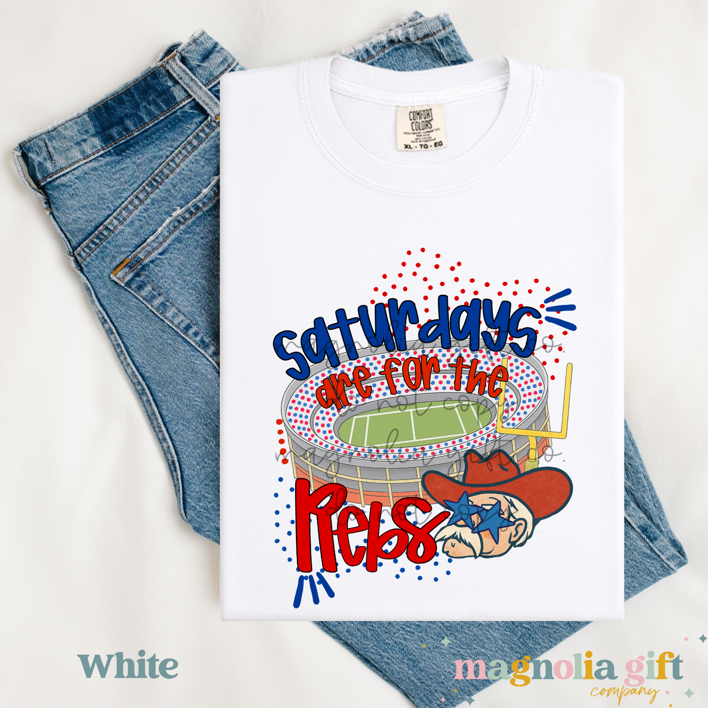Saturdays Are For The Rebs Tee