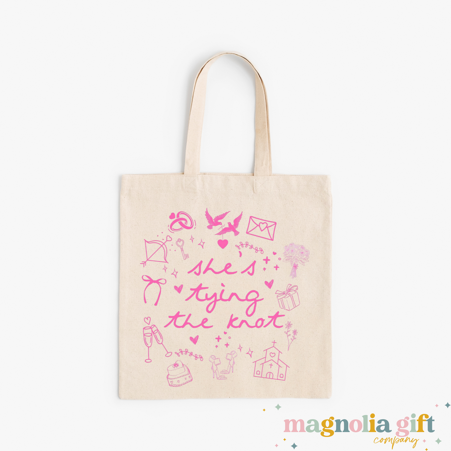 Going To The Chapel/She's Tying The Knot Tote Bag