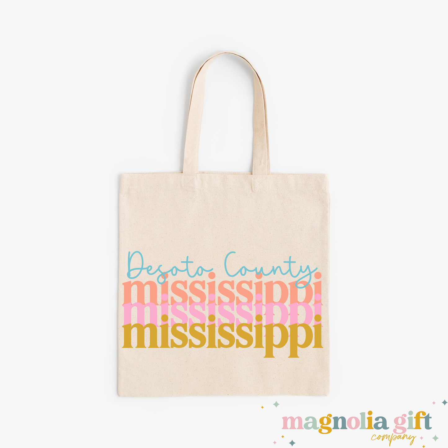 Stacked City/State Tote Bag