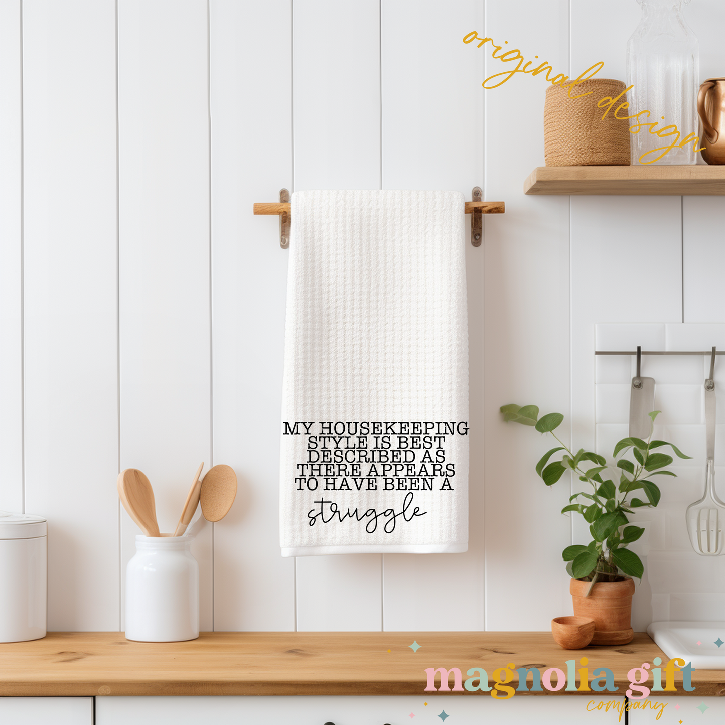 Struggle Tea Towel