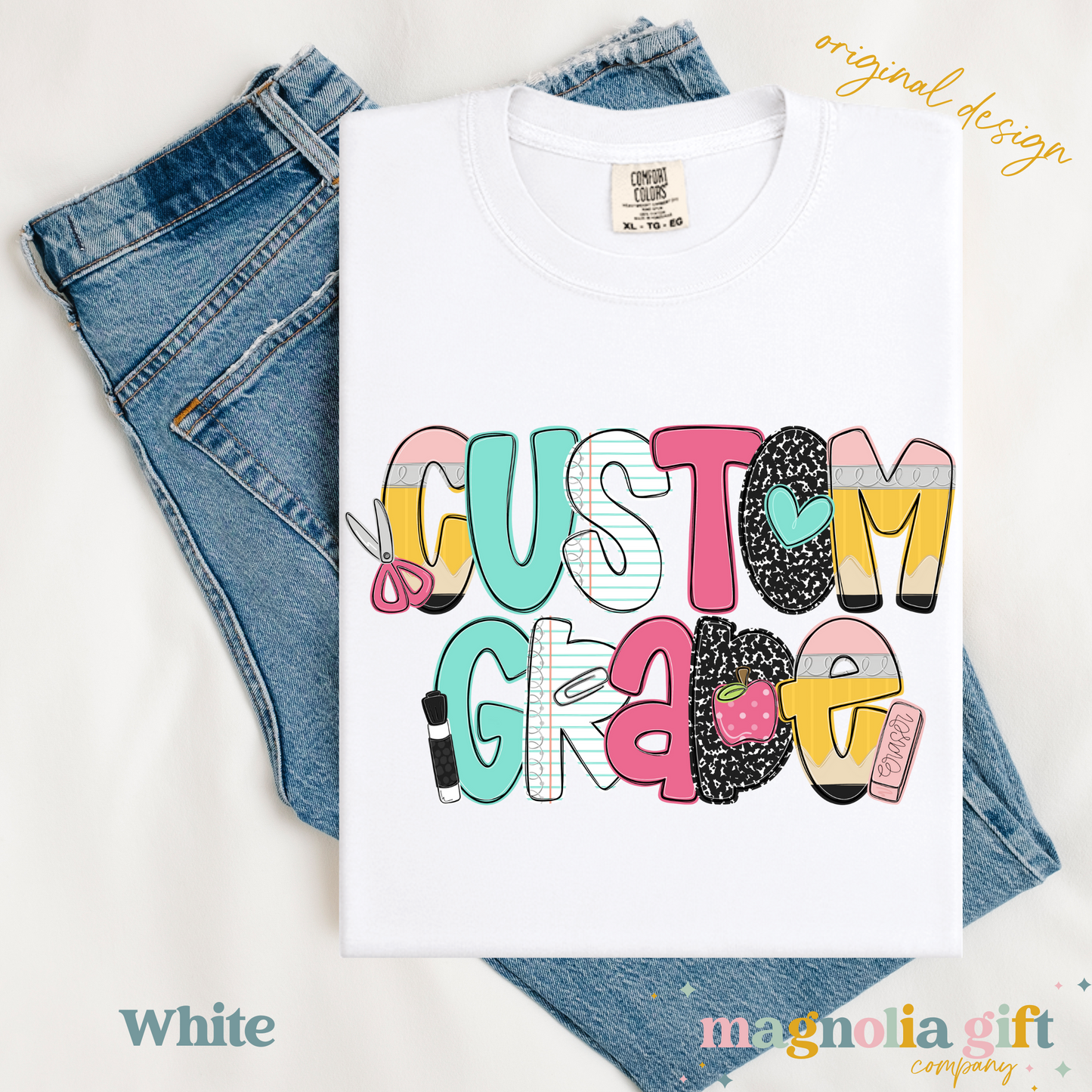 Teach Alpha Custom Grade Tee