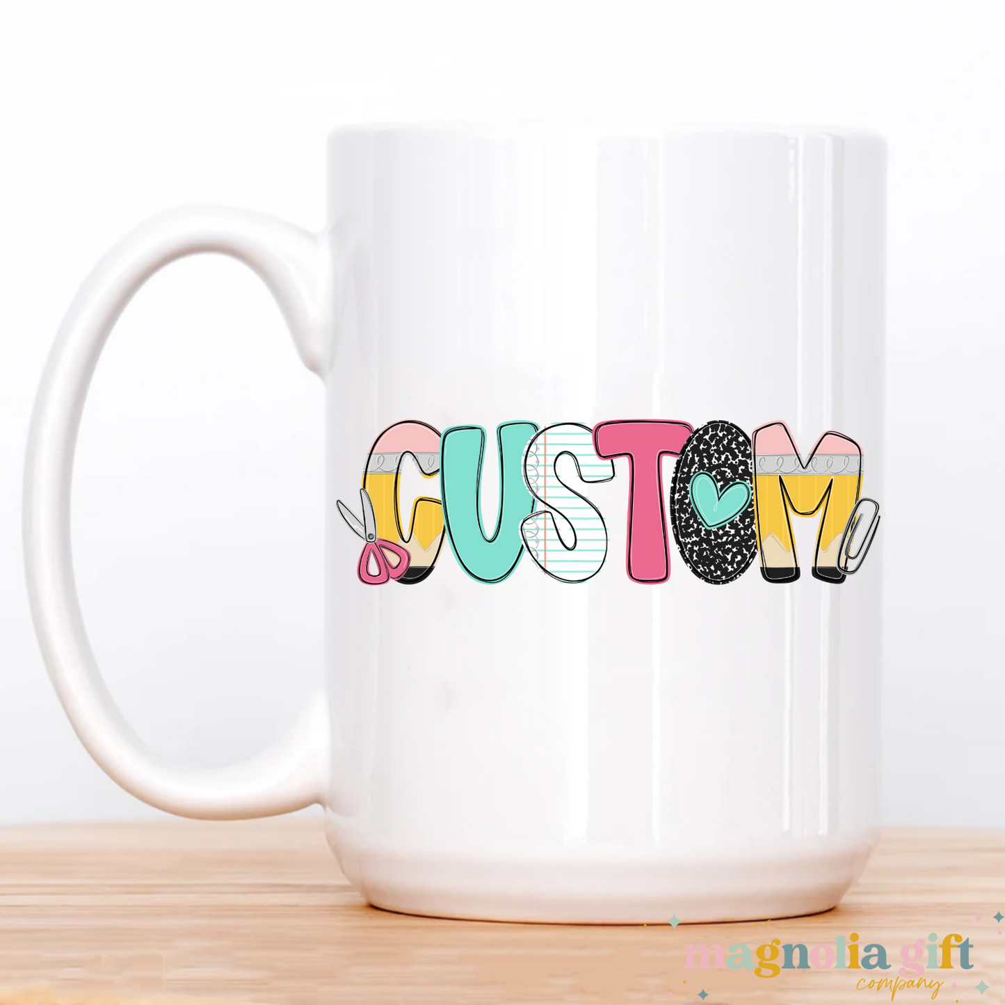 Teach Alpha Custom Coffee Mug