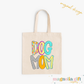 Bright Poppy Dog Mom Tote Bag