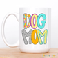 Bright Poppy Dog Mom Coffee Mug