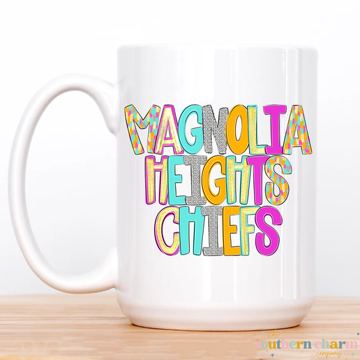 Bright Poppy Mascot Coffee Mug