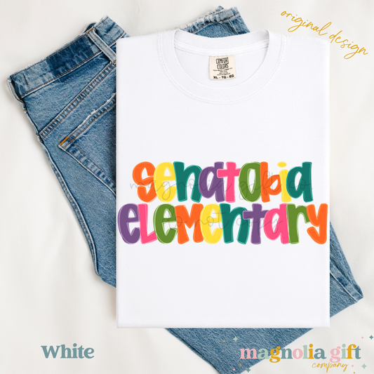 Colorblock School Tee
