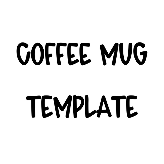COFFEE MUG TEMPLATE