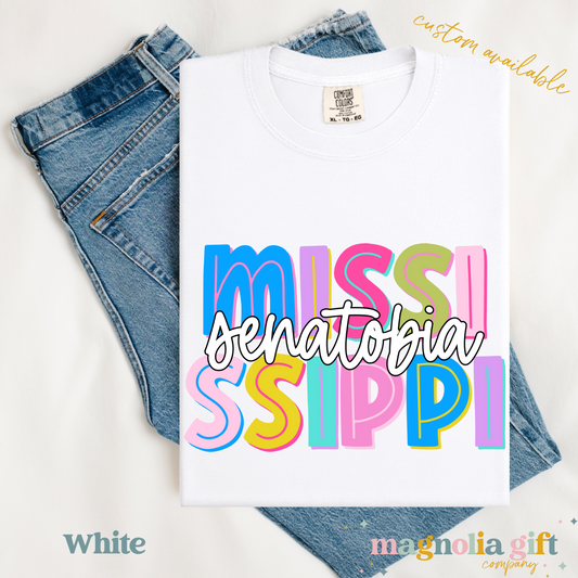 Chunky Bright City/State Tee