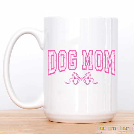 Coquette Dog Mom Coffee Mug
