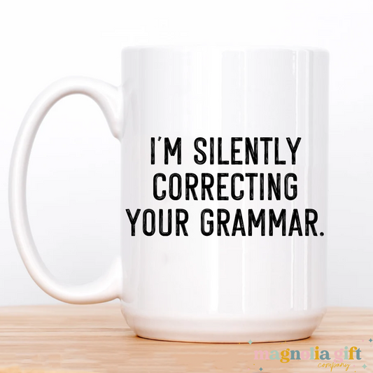 Correcting Your Grammar Coffee Mug