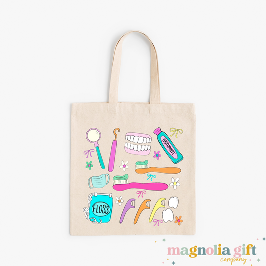 Dental Clip Art Tote Bag