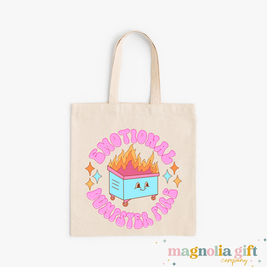 Emotional Dumpster Fire Tote Bag