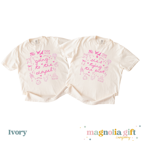 Going To The Chapel/She's Tying The Knot Tee