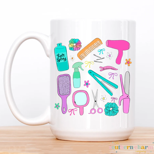 Hair Stylist Art Coffee Mug