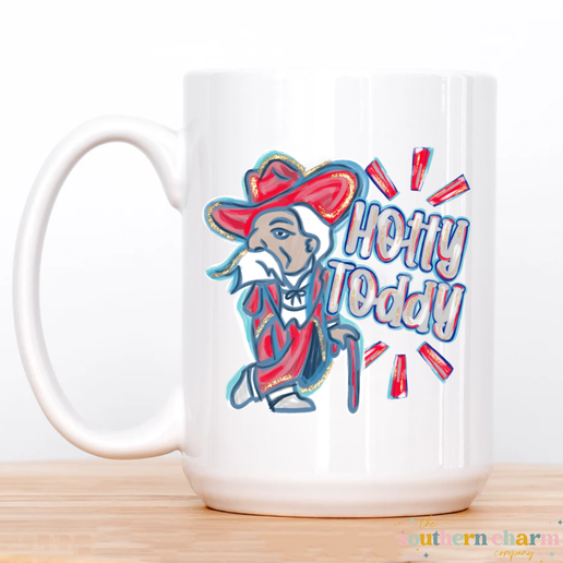 Watercolor Hotty Toddy Coffee Mug