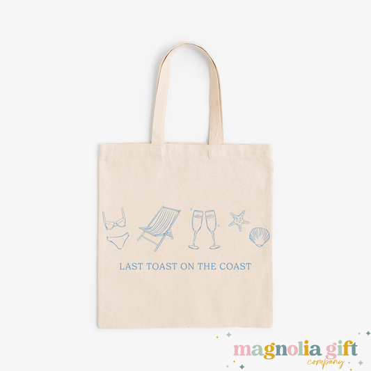 Last Toast On The Coast Tote Bag