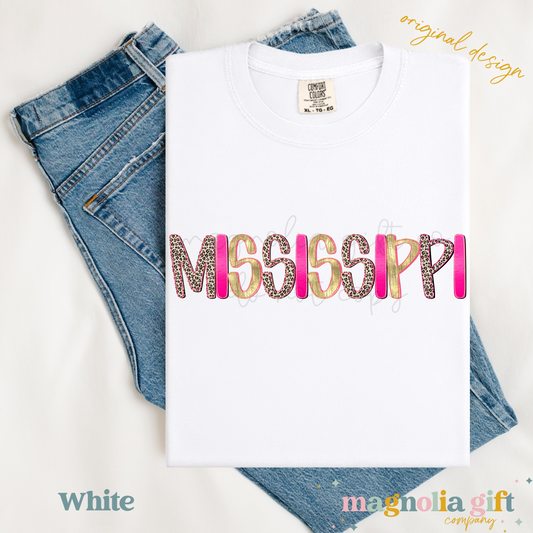 Leopard State Tee