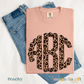 Leopard Monogram Tee