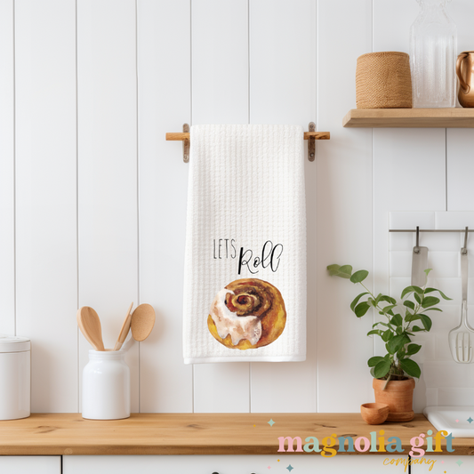 Let's Roll Tea Towel