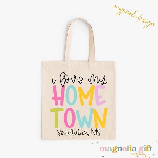Love My Hometown Tote Bag