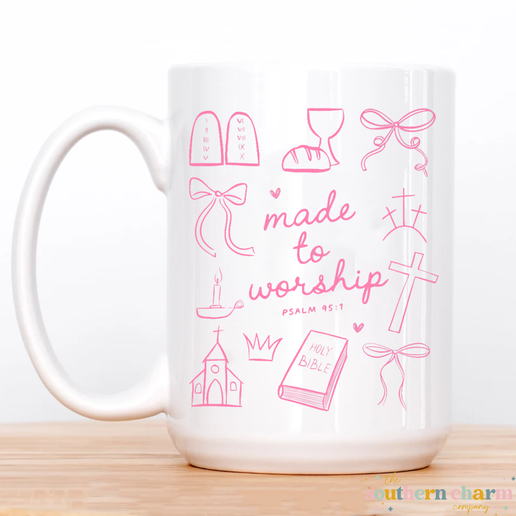 Made To Worship Coffee Mug