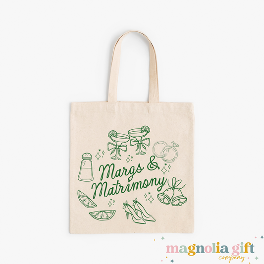 Margs & Matrimony Tote Bag